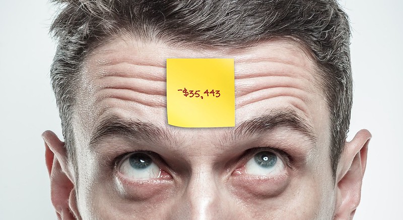What if your net worth was pasted on your forehead for all to see?